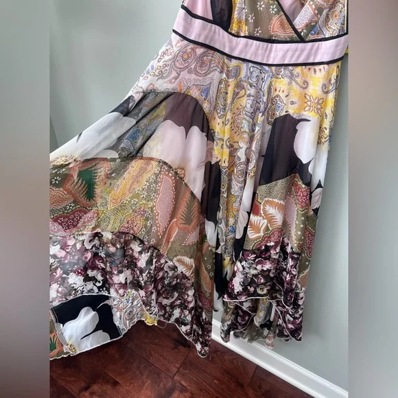 Coco + Carmen Floral Patchwork Dress - Picture 4 of 6